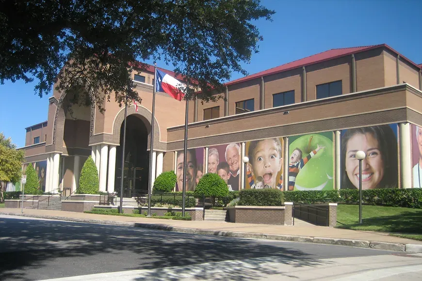 houston health museum exterior.